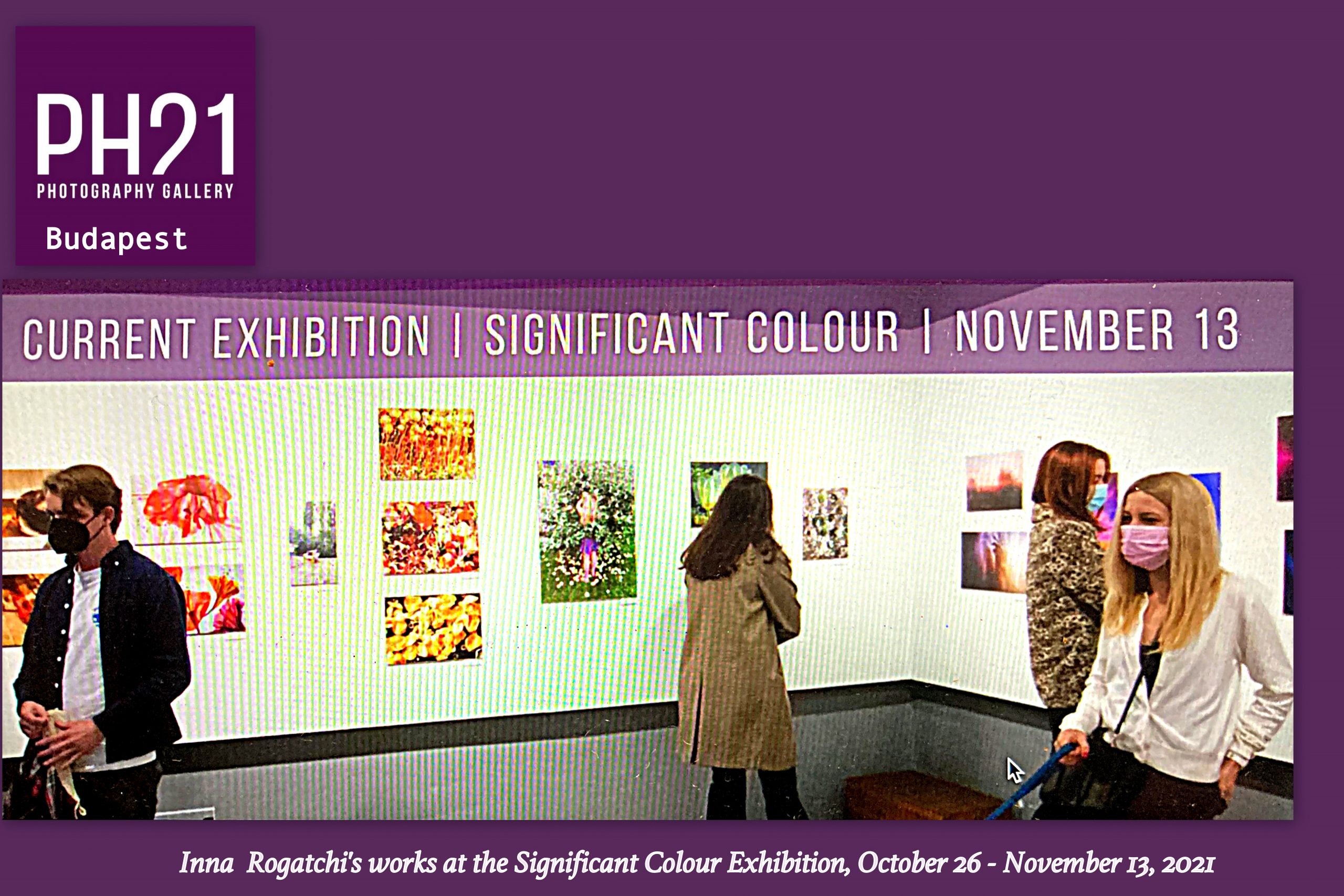 Inna Rogatchi’s Artwork presented at several exhibitions of the PH21 international gallery in Europe